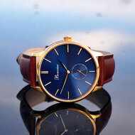 Bonvier Navona Blue Gold BW023 horloge Horlogewatch.nl