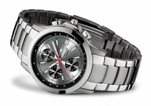 Firefox Shooter FFS07-109 Steel Sunray Grijs Chronograaf Horlogewatch.nl