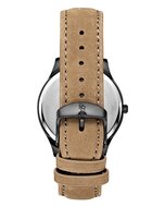 Hampton Black Gold Tan Leather Horlogewatch.nl