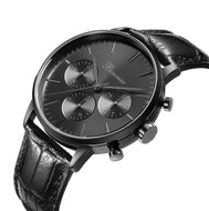 Bonvier Monza Black Chronograaf 43 mm Horlogewatch.nl