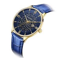 Bromwick Tower Blue Leather Watch Horlogewatch.nl