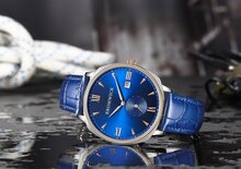 Bromwick Crown Blue Silver Rosegold Horlogewatch.nl