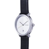 Hygge 2203 White Black Leather MSL2203C(BK) Horlogewatch.nl