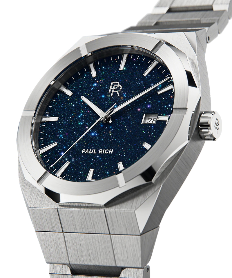 Paul Rich Cosmic Silver 45 mm Horlogewatch Officieel dealer